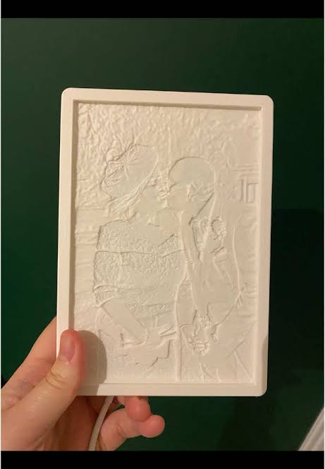 Personalized Lithophane Photo Frame